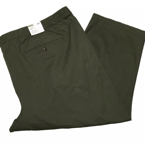 NEW! Houston White Adult Twill Jogger Pants - Green & Goodfellow Pants - Picture 7 of 10